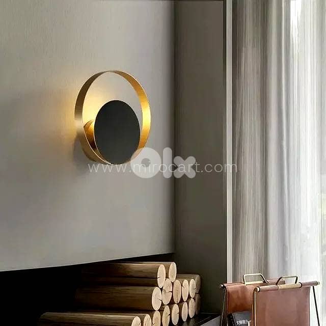 Eclipse LED Wall Light — 25cm Offset Sconce 9