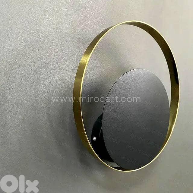 Eclipse LED Wall Light — 25cm Offset Sconce 10