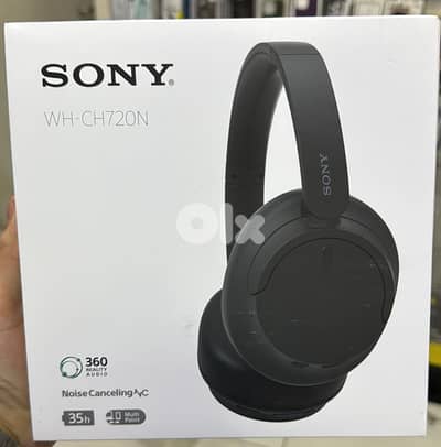 Sony WH-CH720N Headphone Black