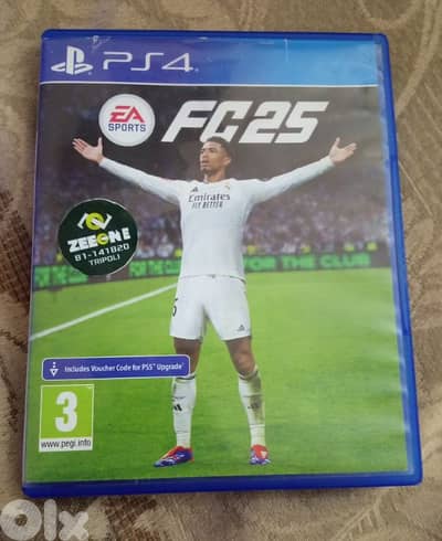 FC25 PS4 USED (WITH PS5 DIGITAL EDITION CODE)