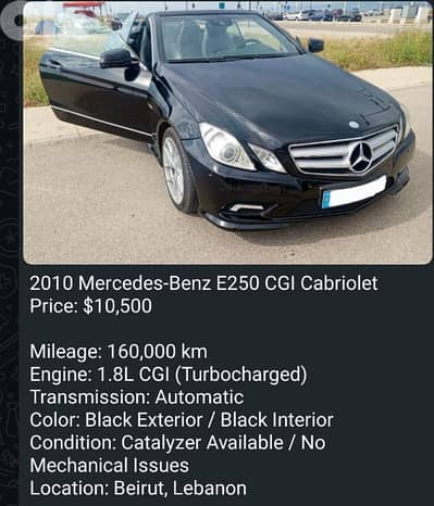 Mercedes-Benz 240/260/280 2010