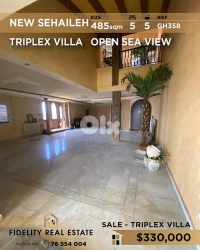 Villa for sale in New Sehaileh GH358 فيلا  للبيع في نيو سهيلة