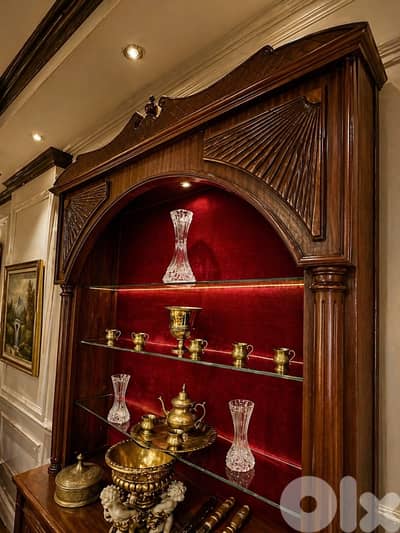 19th Century English Bookcase In Mahogany"