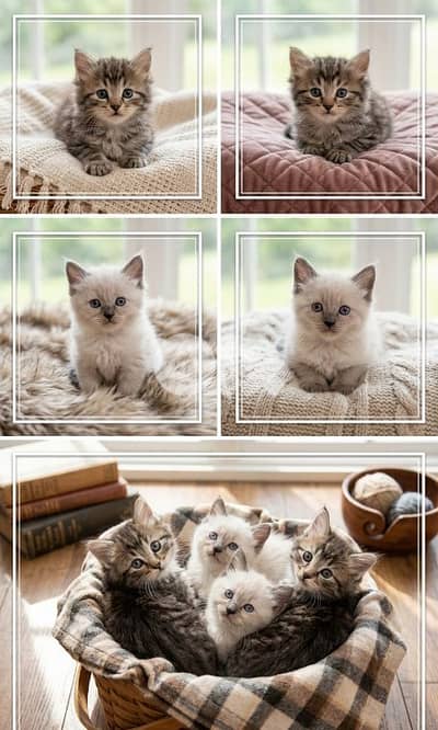 Cute Siberian & Himalayan Kittens | 2 Months | Ready Now