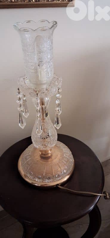 لمبادير كريستال عدد ٢ السعر ٨٠