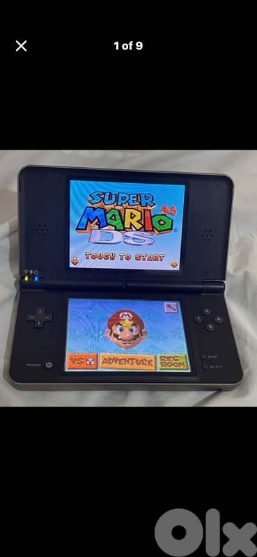 Dark Brown Nintendo DSi XL USA-Modded +16GB SD Card*Stylus+Charger