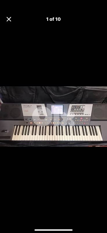 Roland VA-7 V-Arranger Workstation with Quarter Tone+Bag+Original zip