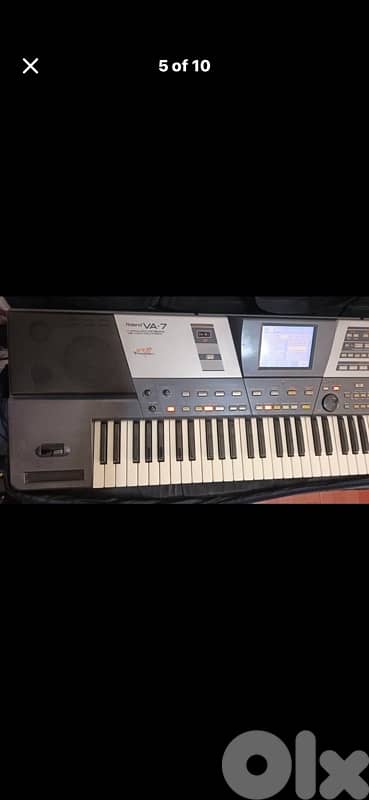 Roland VA-7 V-Arranger Workstation with Quarter Tone+Bag+Original zip 4
