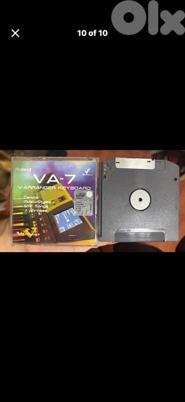 Roland VA-7 V-Arranger Workstation with Quarter Tone+Bag+Original zip 9