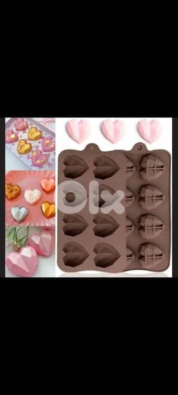 silicone chocolate molds