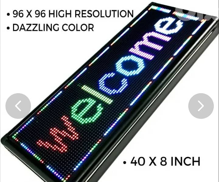 LED SIGN PANEL , FULL COLOR , SINGLE COLOR 2