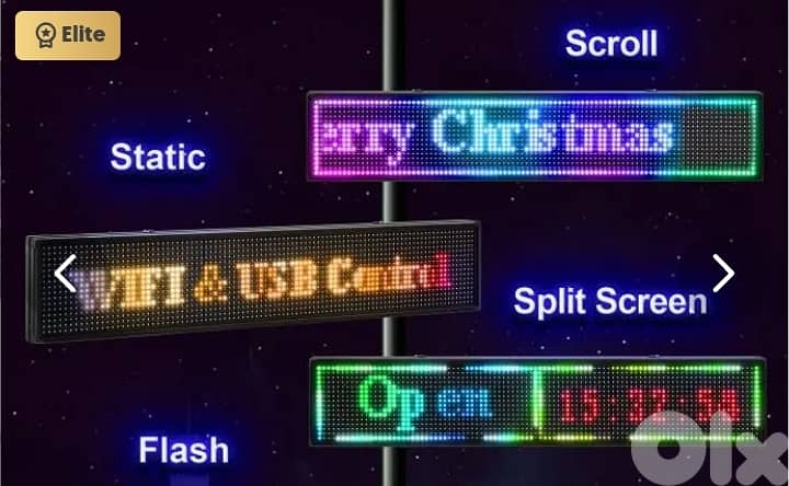 LED SIGN PANEL , FULL COLOR , SINGLE COLOR 5
