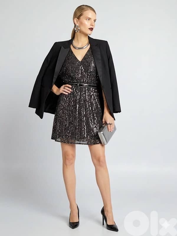 NEW KIABI SEQUIN DRESS IN TAG 1