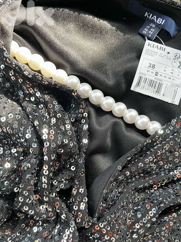 NEW KIABI SEQUIN DRESS IN TAG 7