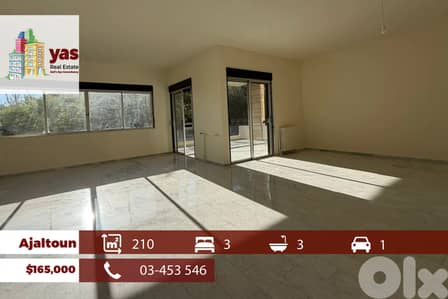 Ajaltoun 210m2 | Renovated Flat | Prime Location | Calm Street | EL/DA