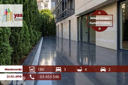 Monteverde 180m2 | 200m2 Terrace | Prime Location | Pyt Facilities |OH