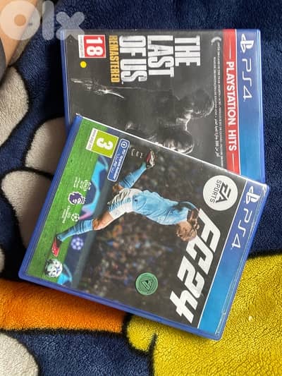 fc24 and the last of us remastered