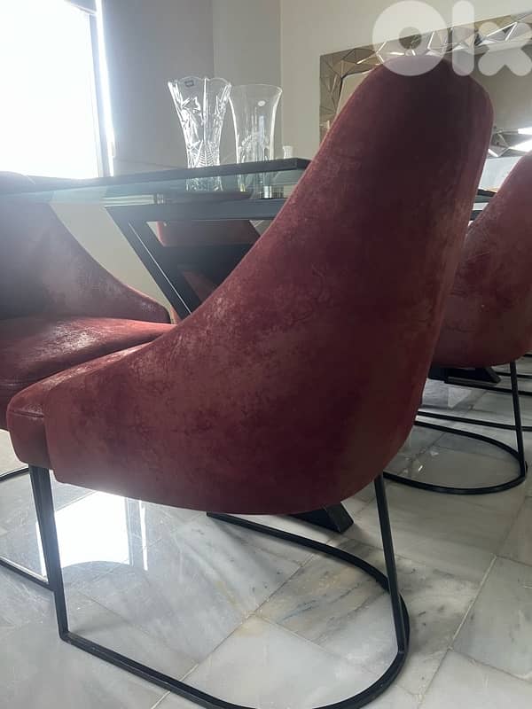 dining table with 7 chairs 1