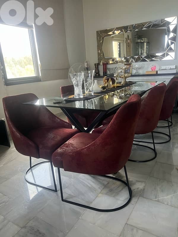 dining table with 7 chairs 4