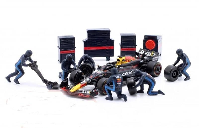 Max Verstappen Redbull RB20 (2024) diecast model set 1;43 3