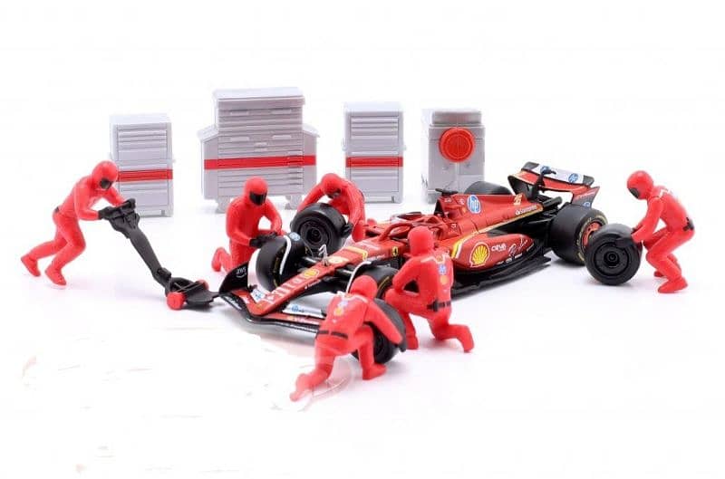 C. Leclerc Ferrari SF-24 (2024) diecast model set 1;43 3