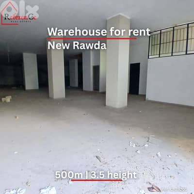 Warehouse for rent New Rawda مستودع للإيجار نيو روضة