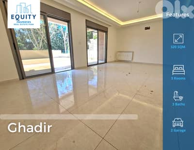 170 SQM Apartment With Terrace For Sale In Ghadie شقة للبيع #HS323183