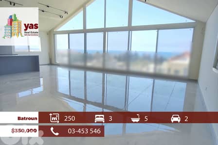 Batroun 250m2 | Astonishing Sea View | Quiet Street | OJH