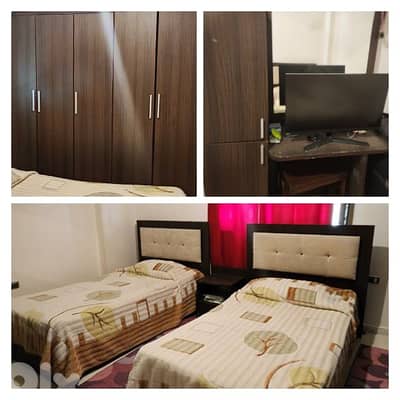 bed room + mattresses