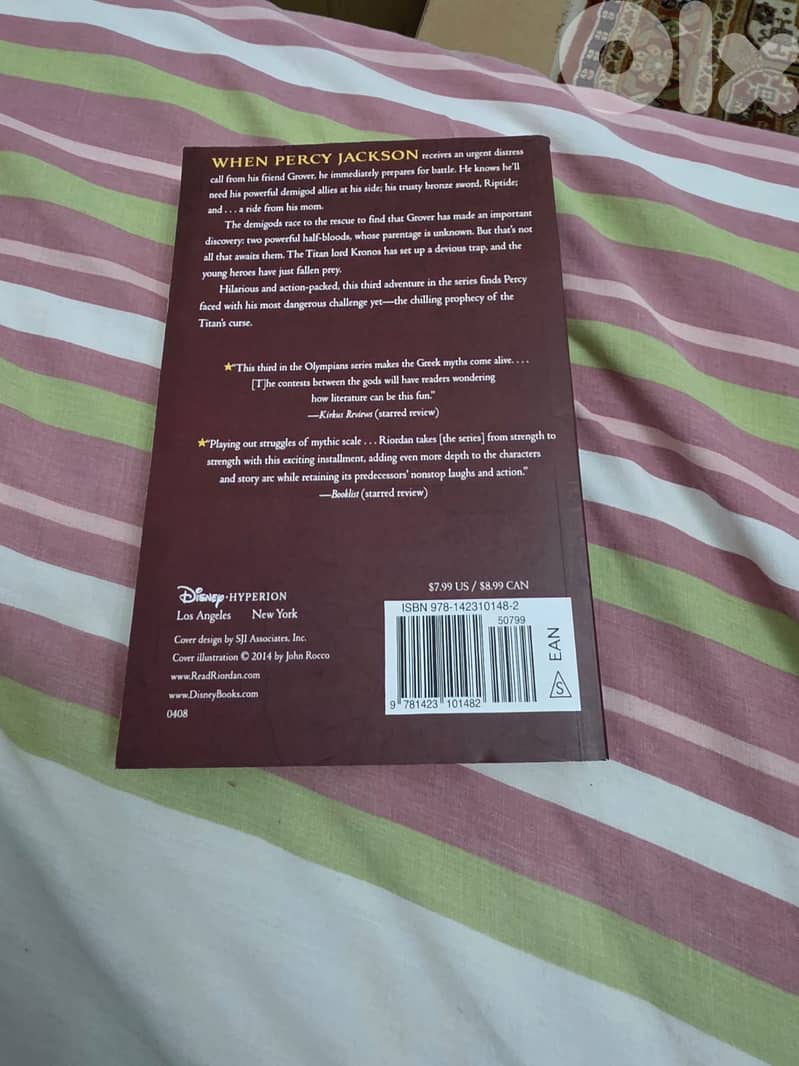 Percy Jackson and the Titan’s Curse – by Rick Riordan 1