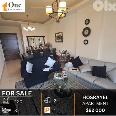 APARTMENT FOR SALE IN HOSRAYEL JBEIL