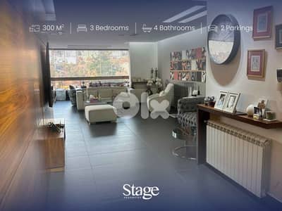 Luxurious Fully Furnished Apartment with Sea View in Bsalim For Rent