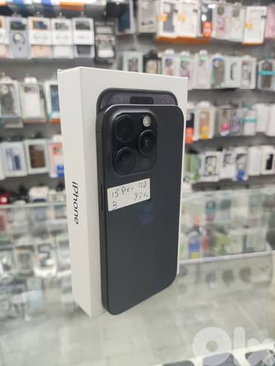 apple iphone 15 pro used black