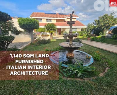 Fully furnished 630 sqm standalone villa IN ZGHARTA ! REF#PC130876 !