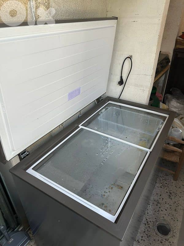 used hisense freezer 1