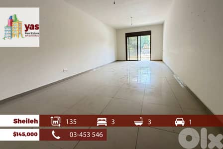 Sheileh 135m2 | Brand Flat | Calm Area | Well Lighted | Open View | EL