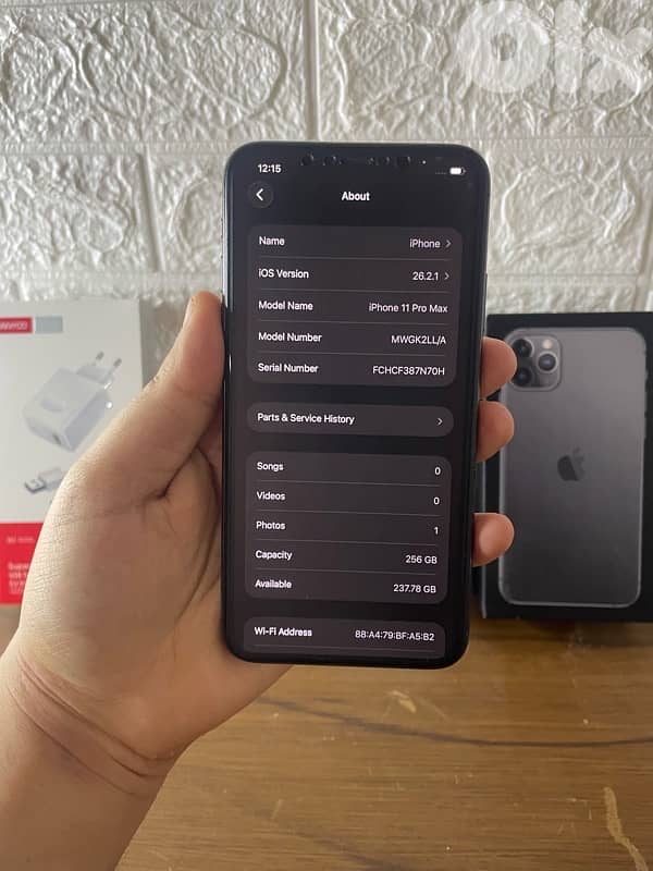iPhone 11 Pro Max 256gb 5