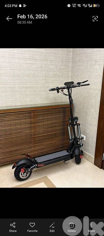 electric scooter