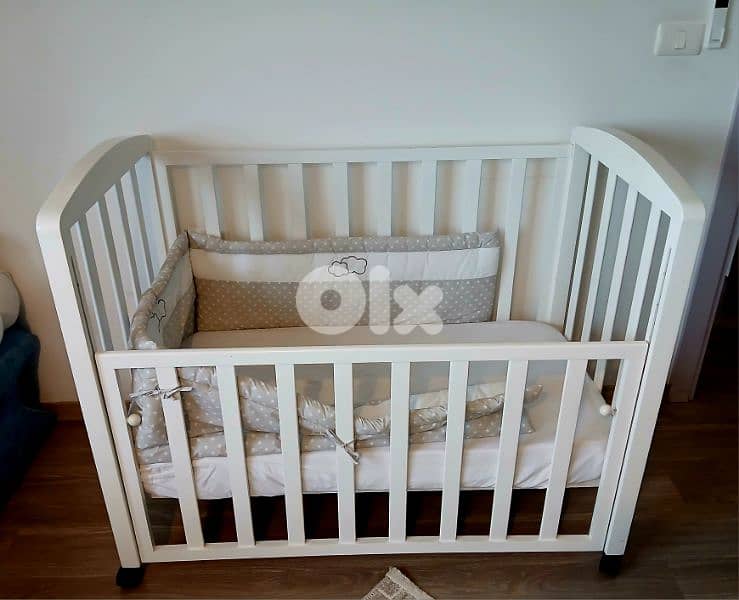 Baby Crib wood 3