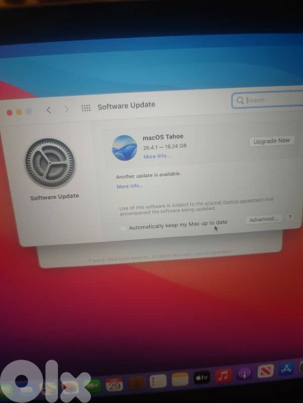 macbook pro 2020 core i7/16/1TB 5