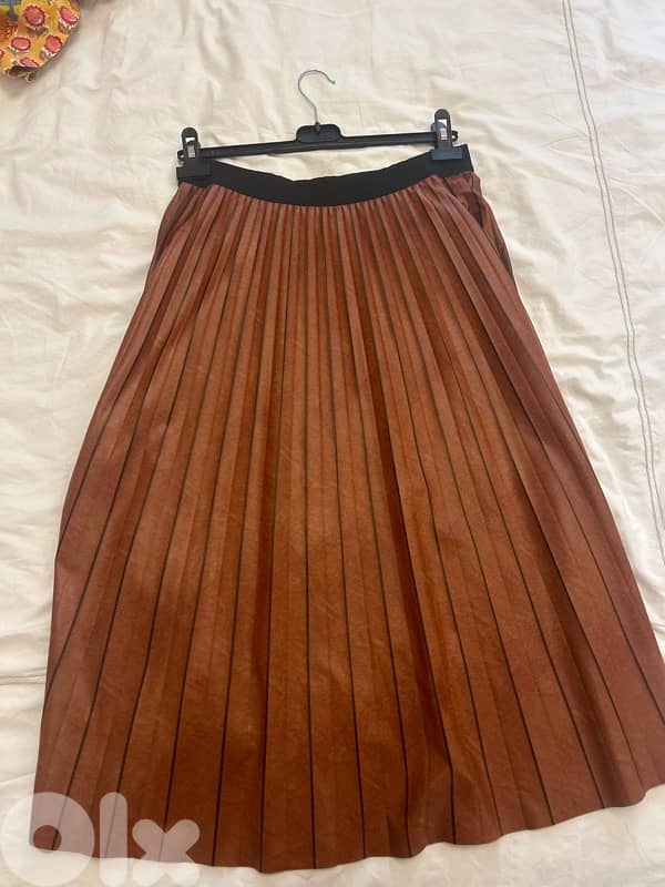 Maison 123 paris leather dress 1
