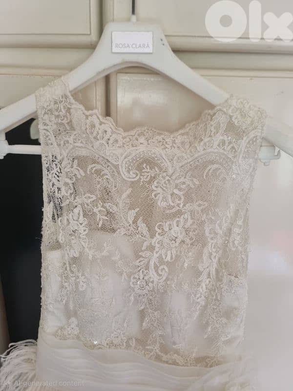 Stunning Rosa Clará Wedding Gown – Pristine Condition (Worn Once) 1
