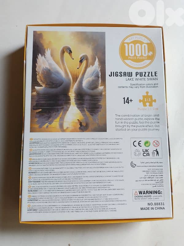 1000 pieces jigsaw puzzle 1