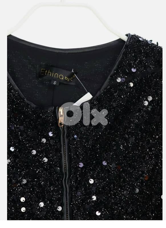 worn ONCE LIKE NEW SEQUINED 4