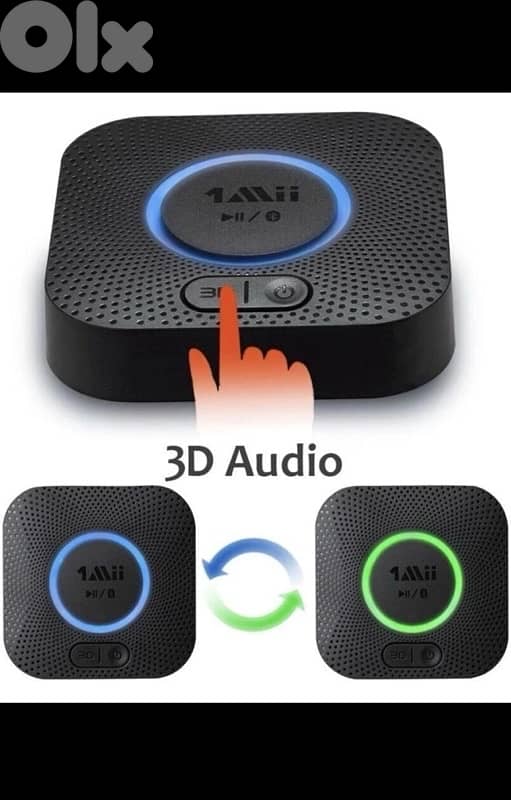 1Mii B06 Plus Bluetooth 5.0 Receiver HiFi Wireless Audio Adapter 3