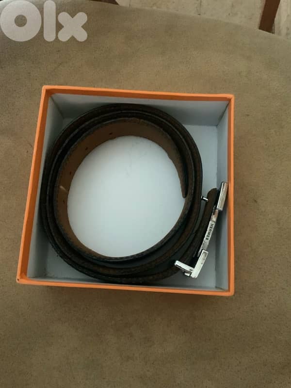 Hermes belt real leather made in france 1