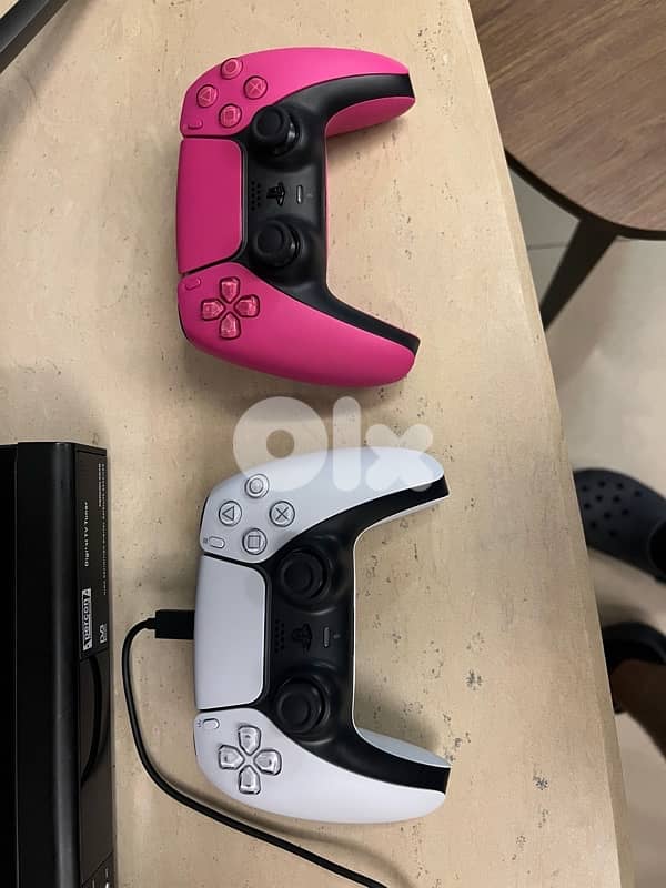 PS5 with 2 controllers 1