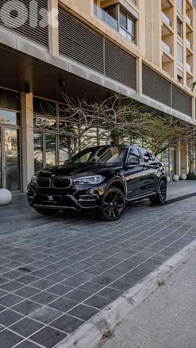 BMW  X6  35iXDIVE 2018 59.000Km ONLY  BASSOUL & HNEINE LEBANON SOURCE