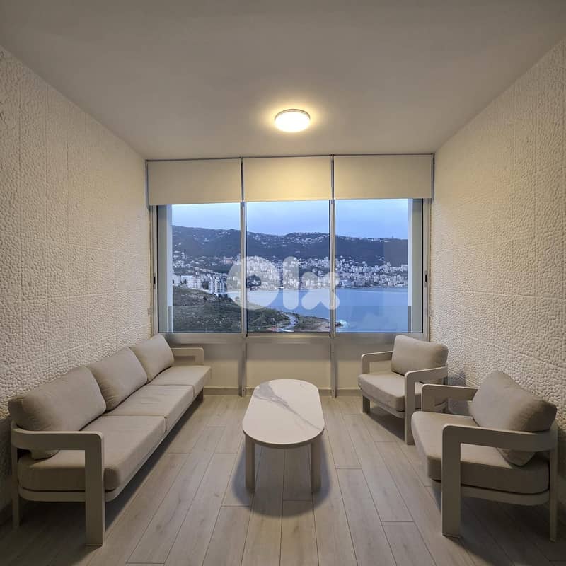 Aqua Marina 1 Tabarja | 50m² Renovated | 11th Floor Panoramic Sea View 4