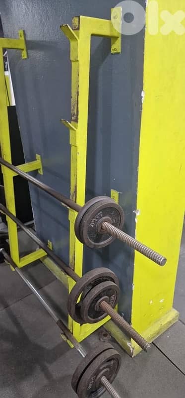 Gym equipments condition very good for sale. 11